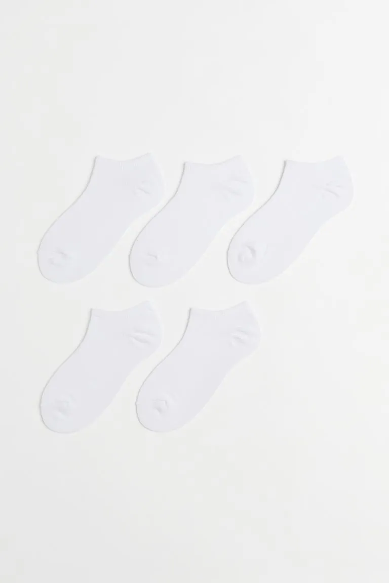 5 pairs of H&M short socks