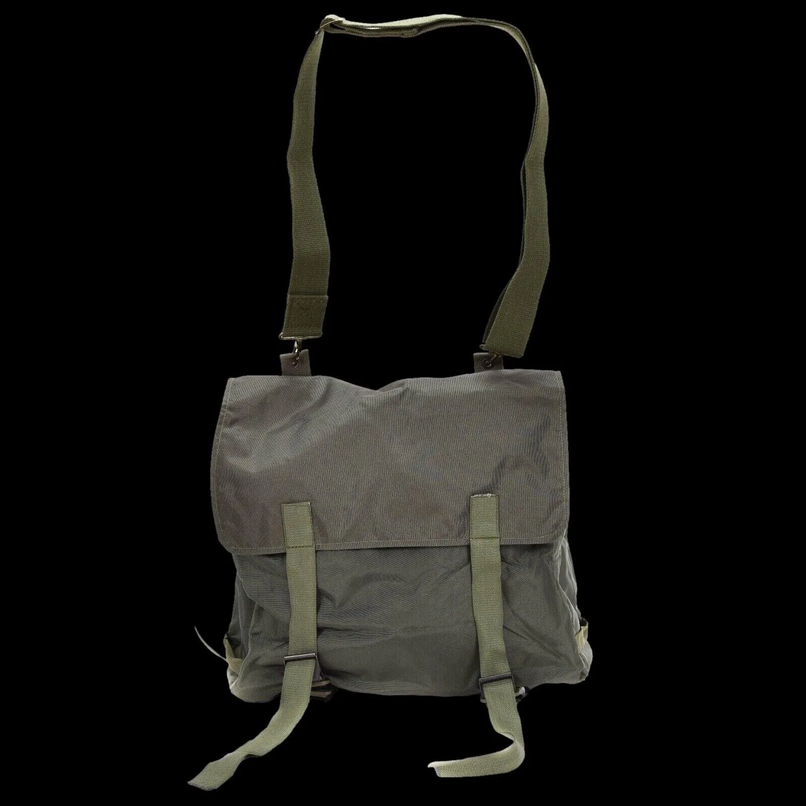 AUSTRIAN MILITARY SHOULDER BAG WITH ADJUSTABLE STRAP SATCHEL BAG GENUINE SURPLUS