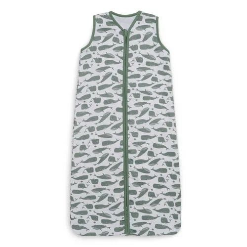 Jollein Sleeping Bag Whales Ash Green - Clearance