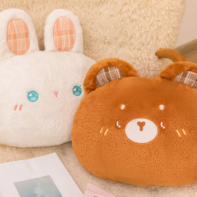 Kawaii Cartoon Bear Plush Toy Pillow