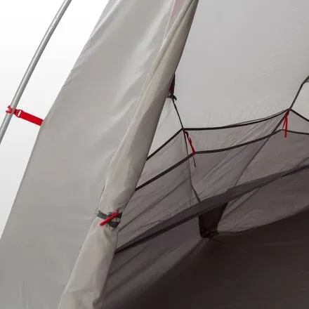 Mad House 8 Tent: 8 Persons, 4 Seasons Big Agnes, Red/Gray