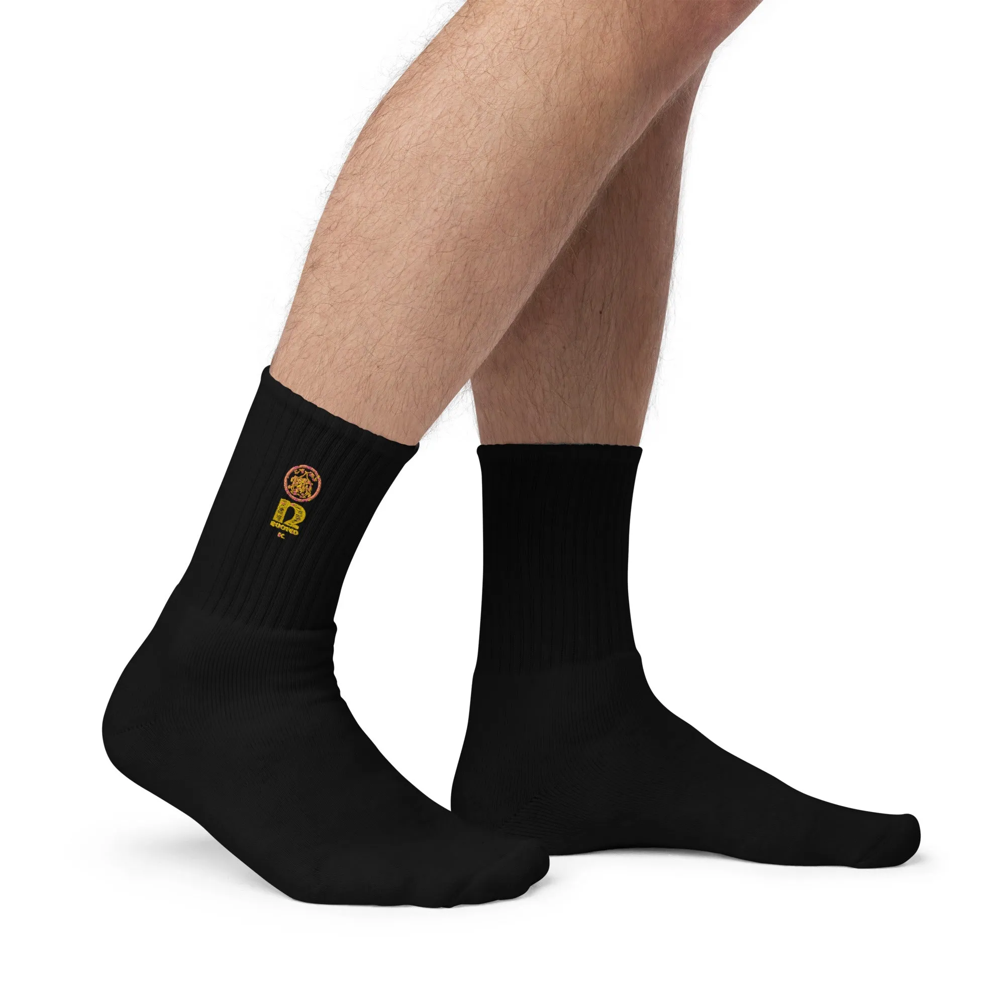 NRooted Embroidered Socks
