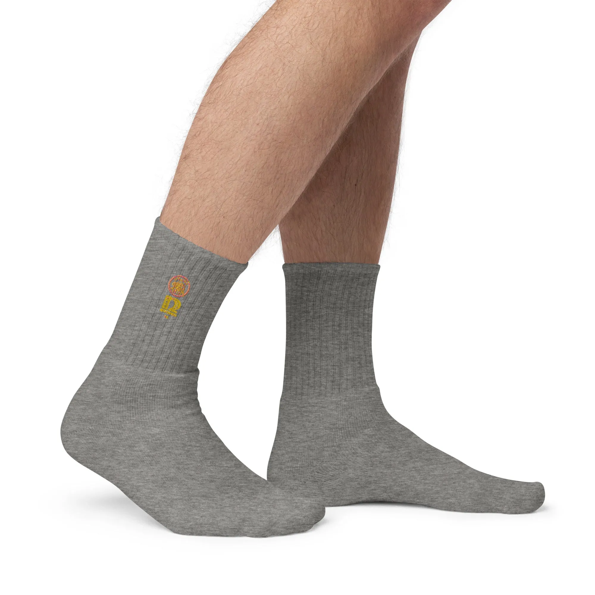 NRooted Embroidered Socks