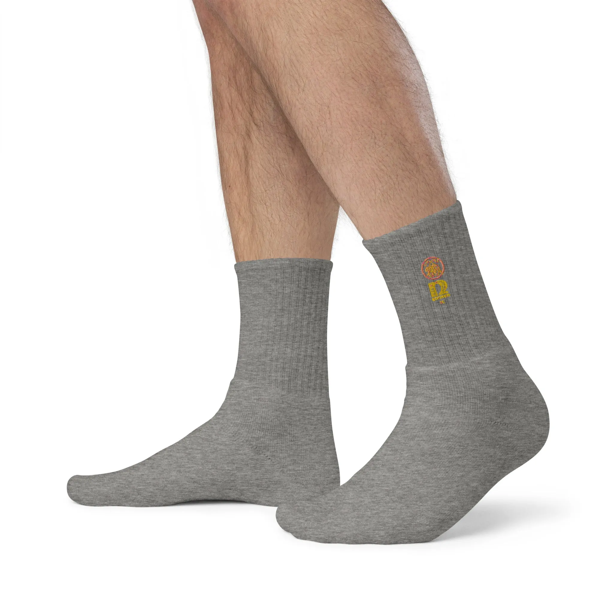 NRooted Embroidered Socks