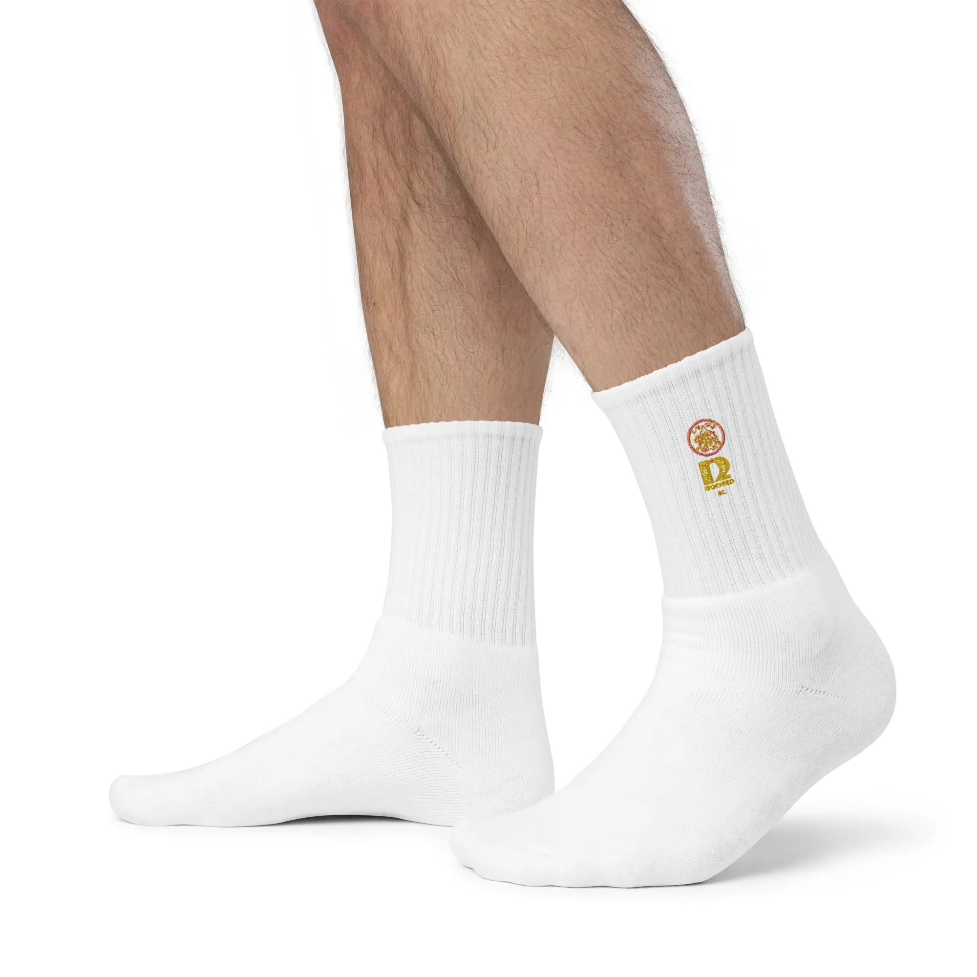 NRooted Embroidered Socks