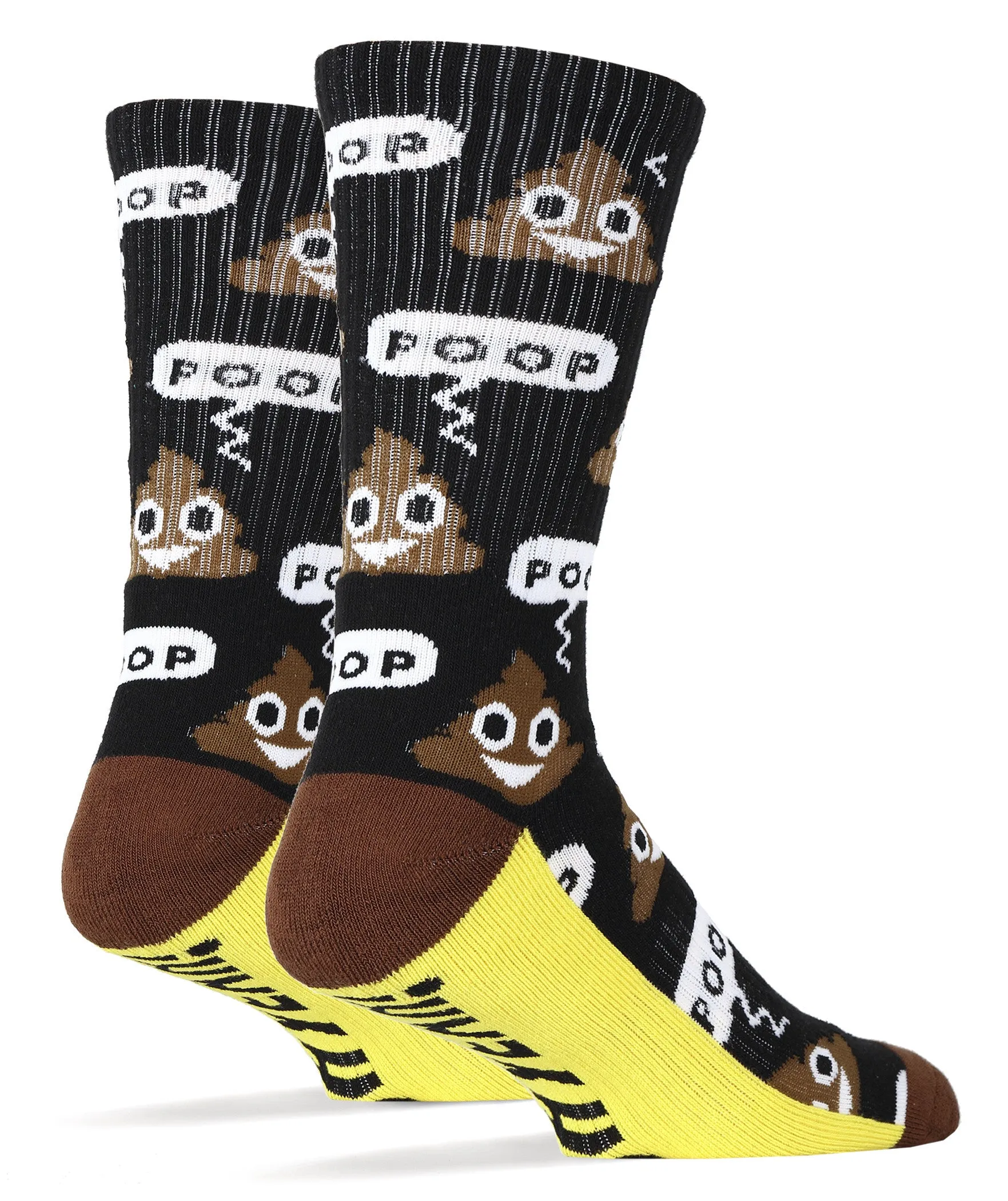 Poop Emoji Sport Socks (Men's)