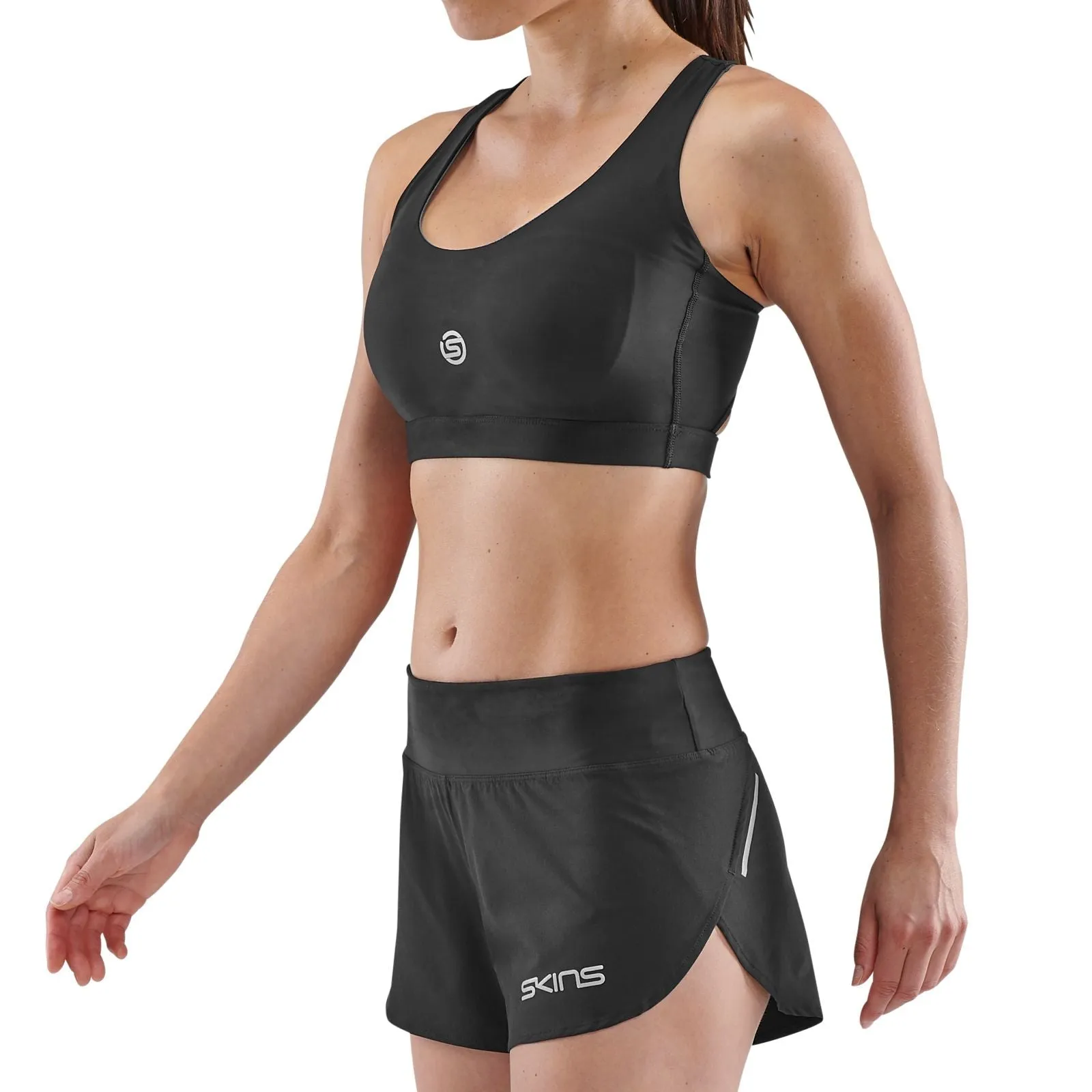 Skins Series 3 – Women’s Active Bra – Black