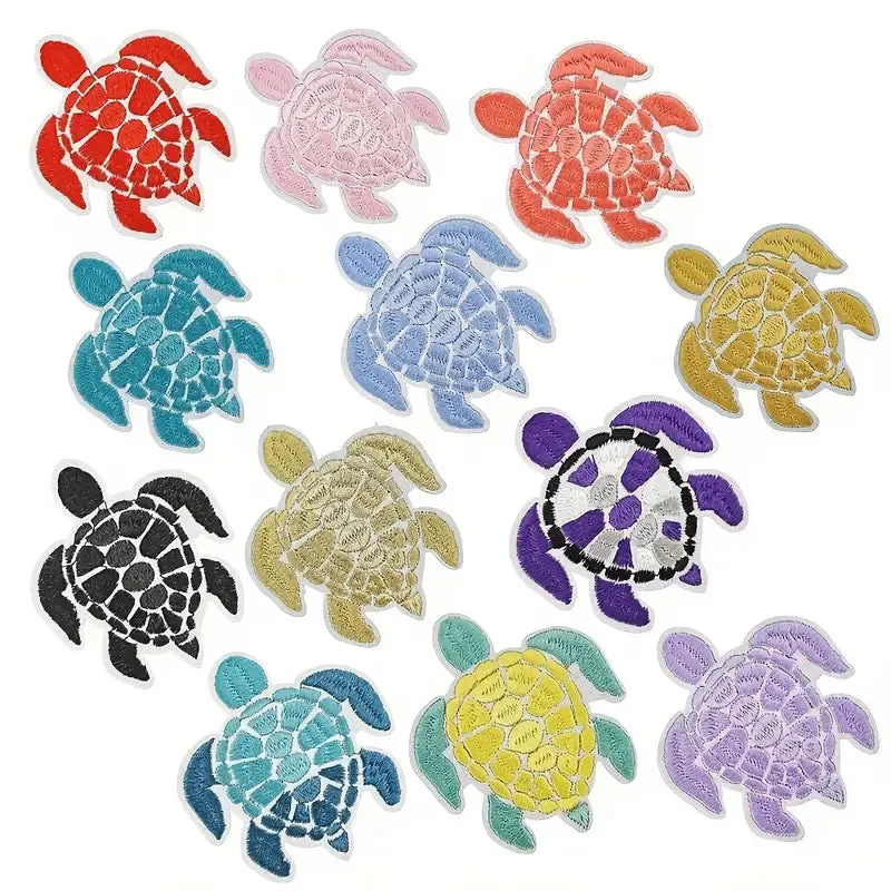Turtle Iron-On Patch