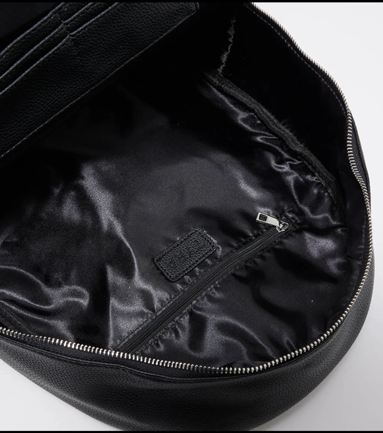 Tyra Solid Zippered Backpack